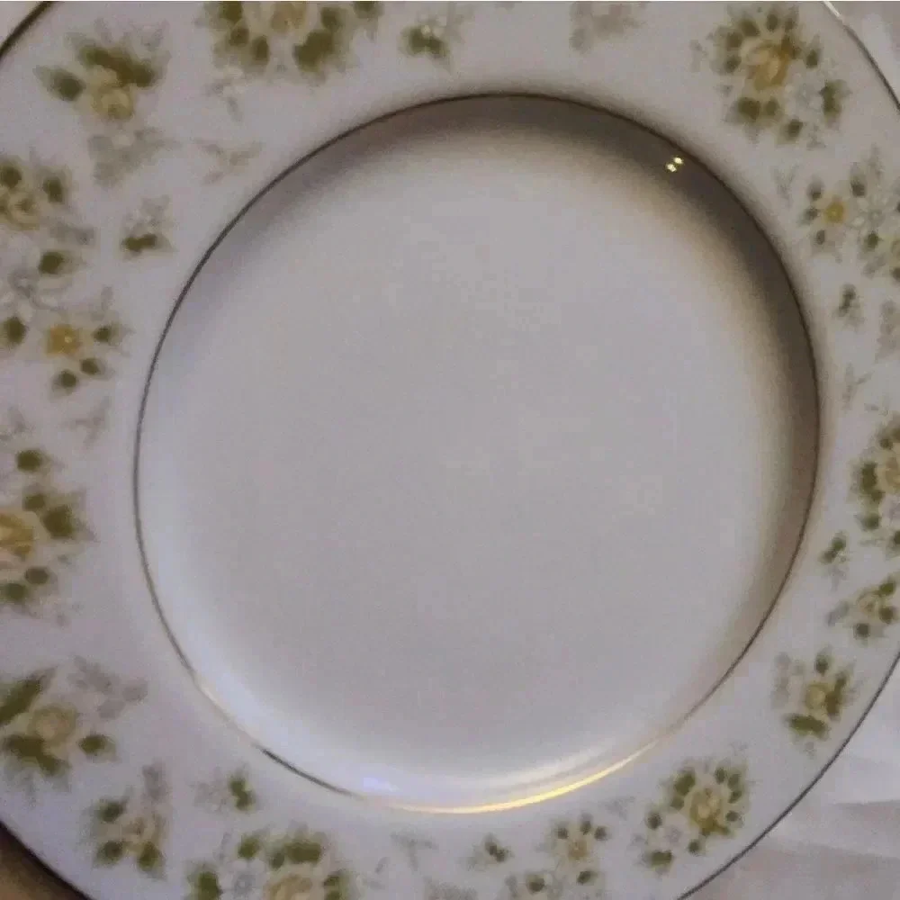 A set of 5 salad/dessert plates‎
